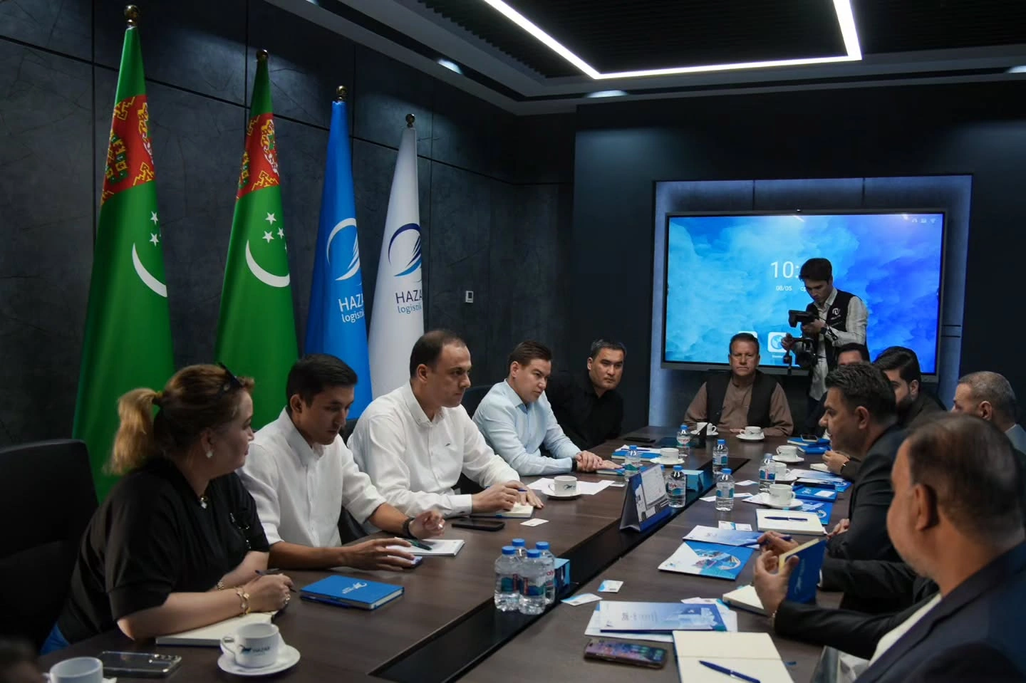 Turkmen Hazar Logistik discusses transit cooperation with Afghan delegation