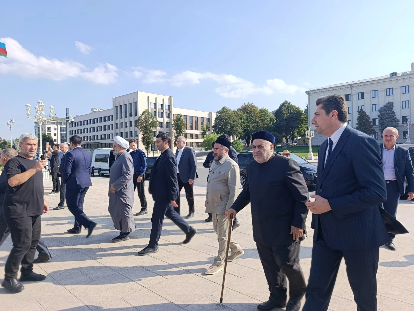 Participants of int'l Sheikh Bakuvi conference visit Azerbaijan's Khankendi (PHOTO)