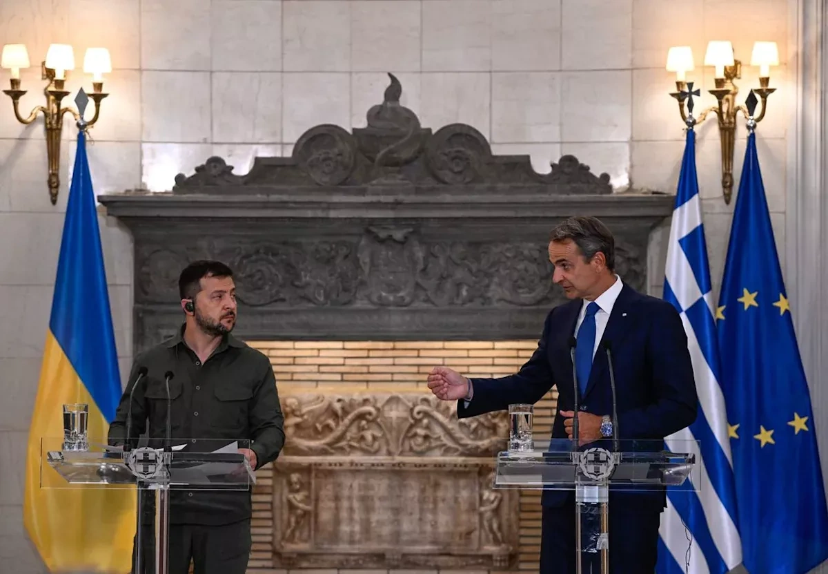 Greek PM warns Zelenskyy over Ukrainian naval drone found in Greek waters