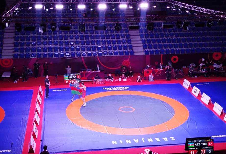 Azerbaijani wrestler becomes European champion