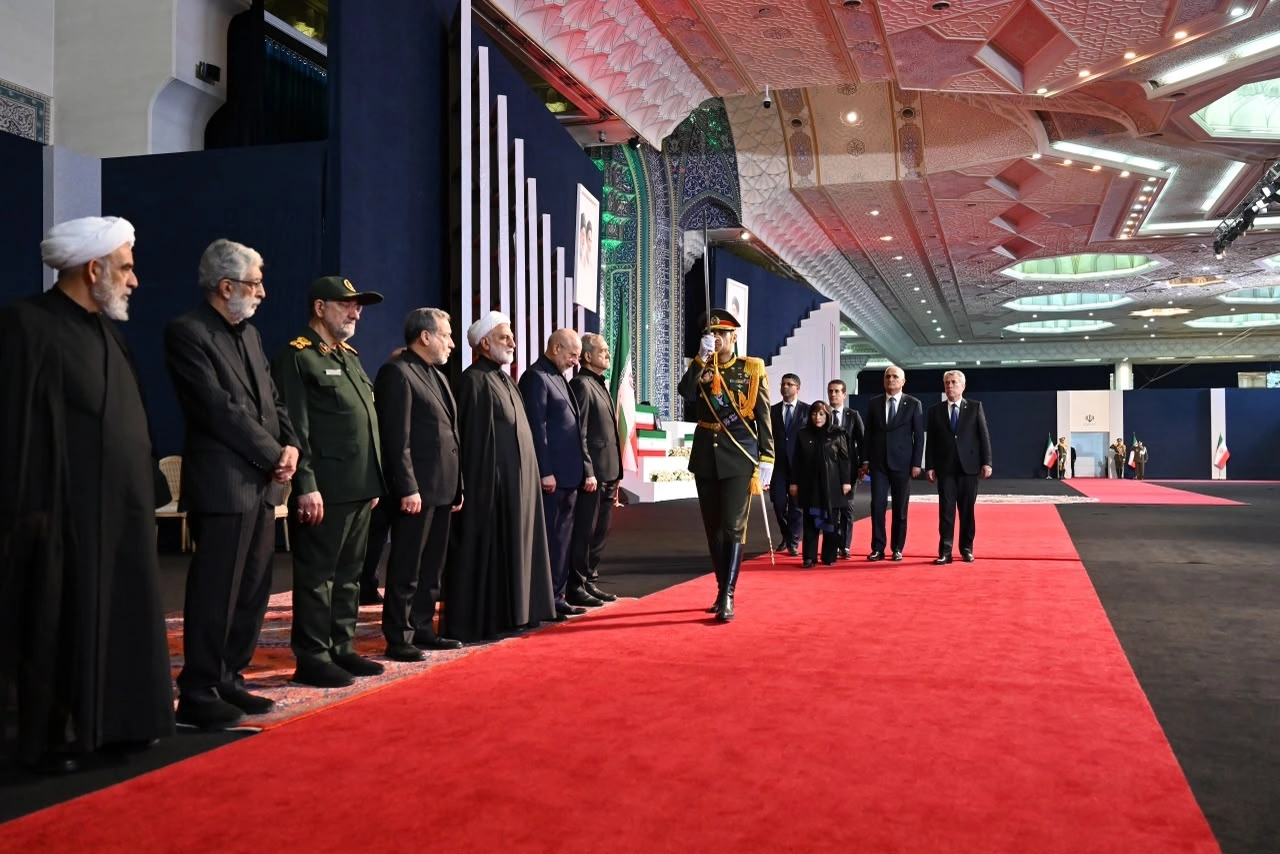 Azerbaijani delegation attends farewell ceremony for Seyyed Ali Khamenei (PHOTO)