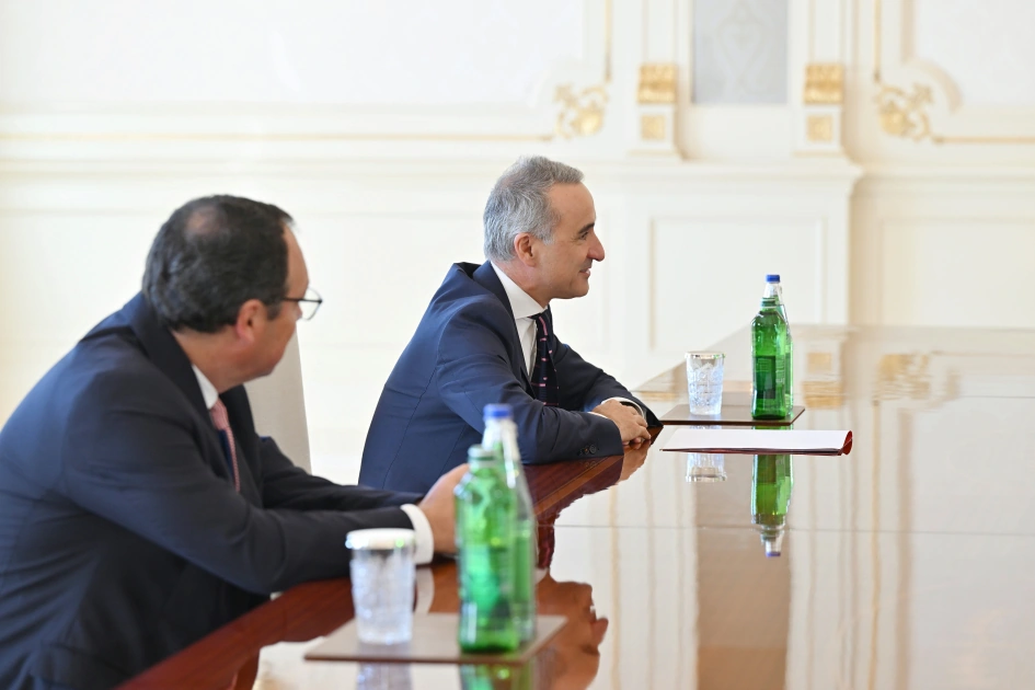 President Ilham Aliyev receives President of OSCE Parliamentary Assembly (PHOTO)