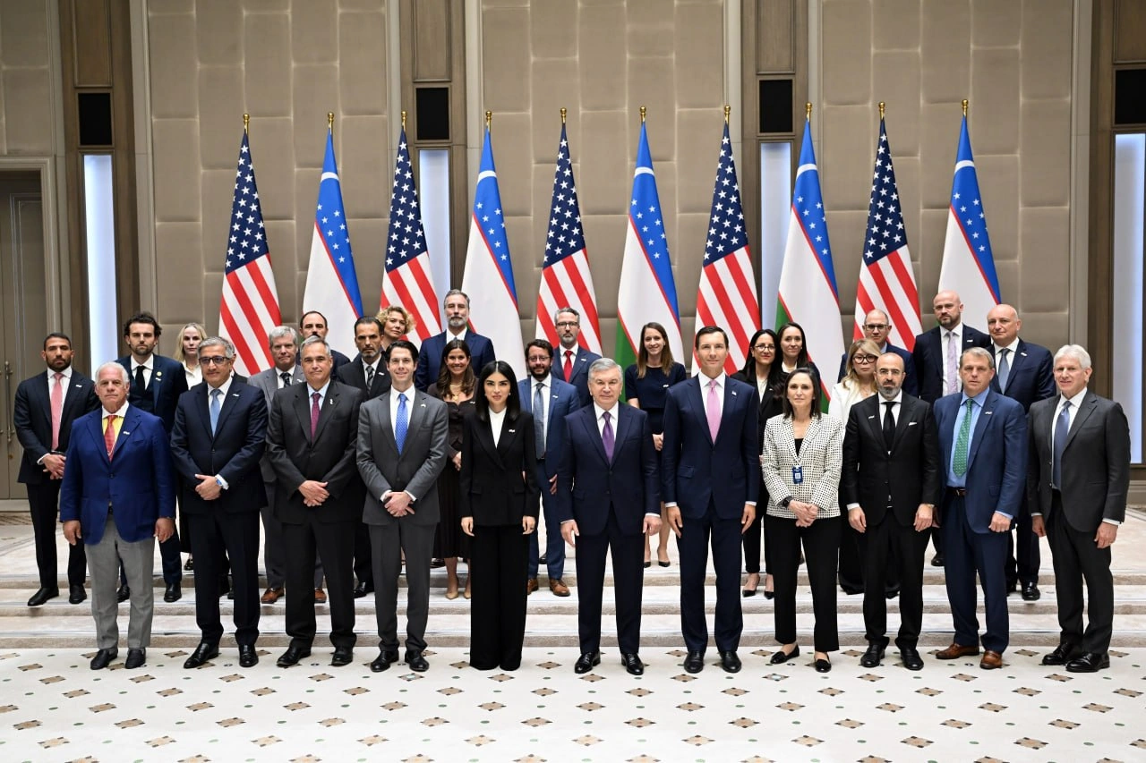 President Mirziyoyev meets U.S. business leaders ahead of Tashkent Investment Forum
