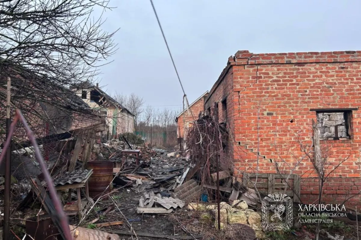Russian shelling hits nine settlements in Ukraine’s Kharkiv, injuring two PHOTO