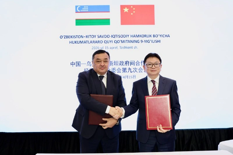 Uzbekistan, China ink final trade protocol under intergovernmental framework