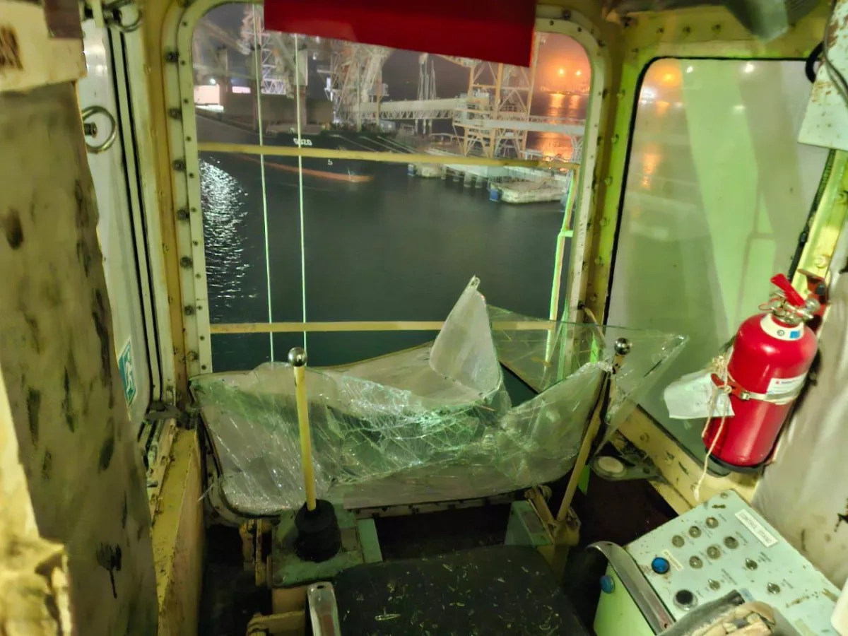 Russian drones hit two vessels in Ukraine’s Odesa, injuring two people PHOTO