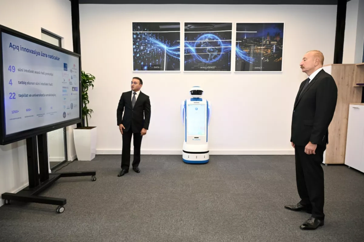 Azerbaijani president opens first phase of SABAH.city innovation campus PHOTO