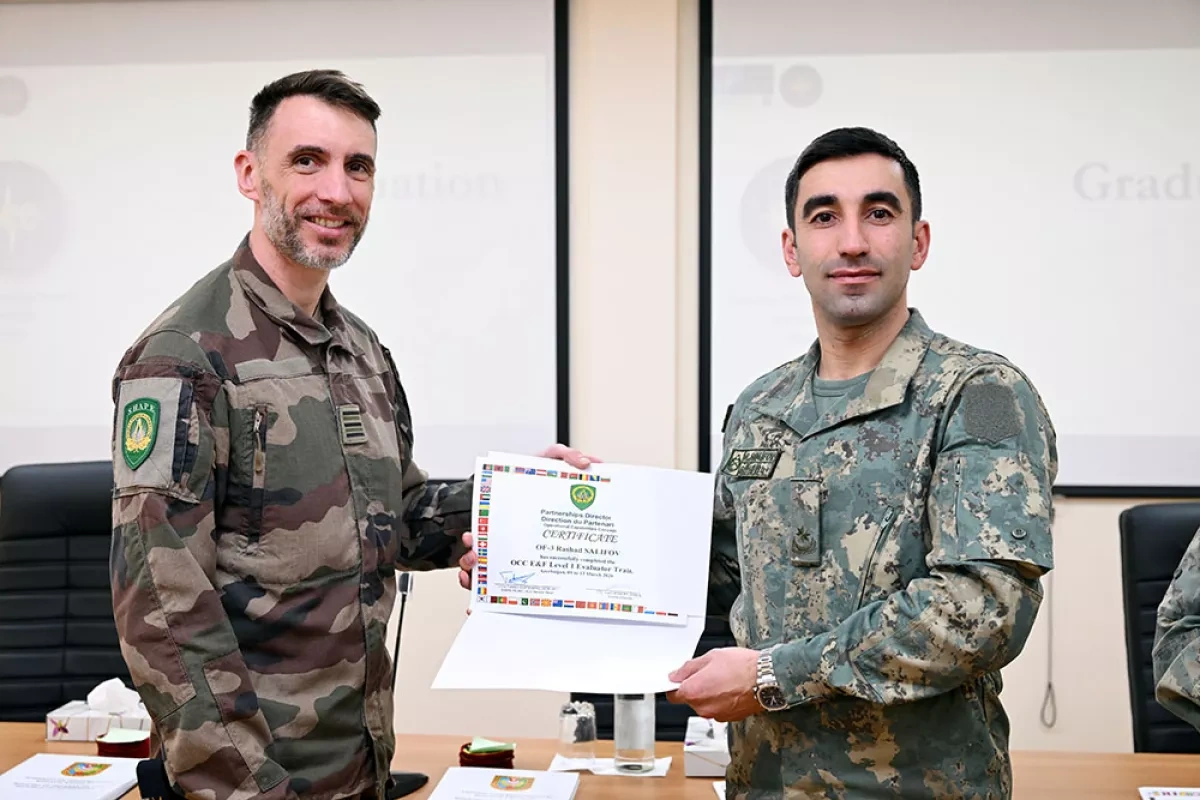 NATO training in Azerbaijan focuses on certification of military evaluators photo