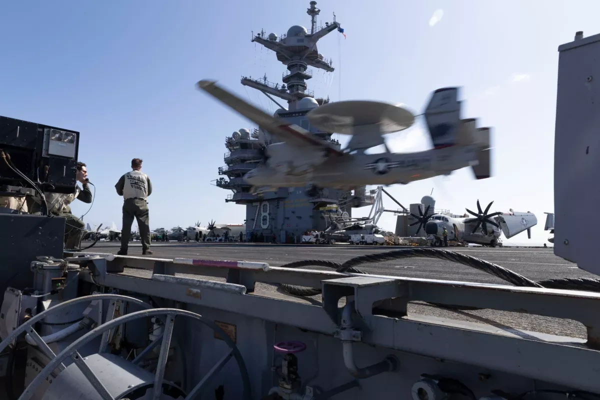 US Navy showcases “unmatched” logistics in Operation Epic Fury