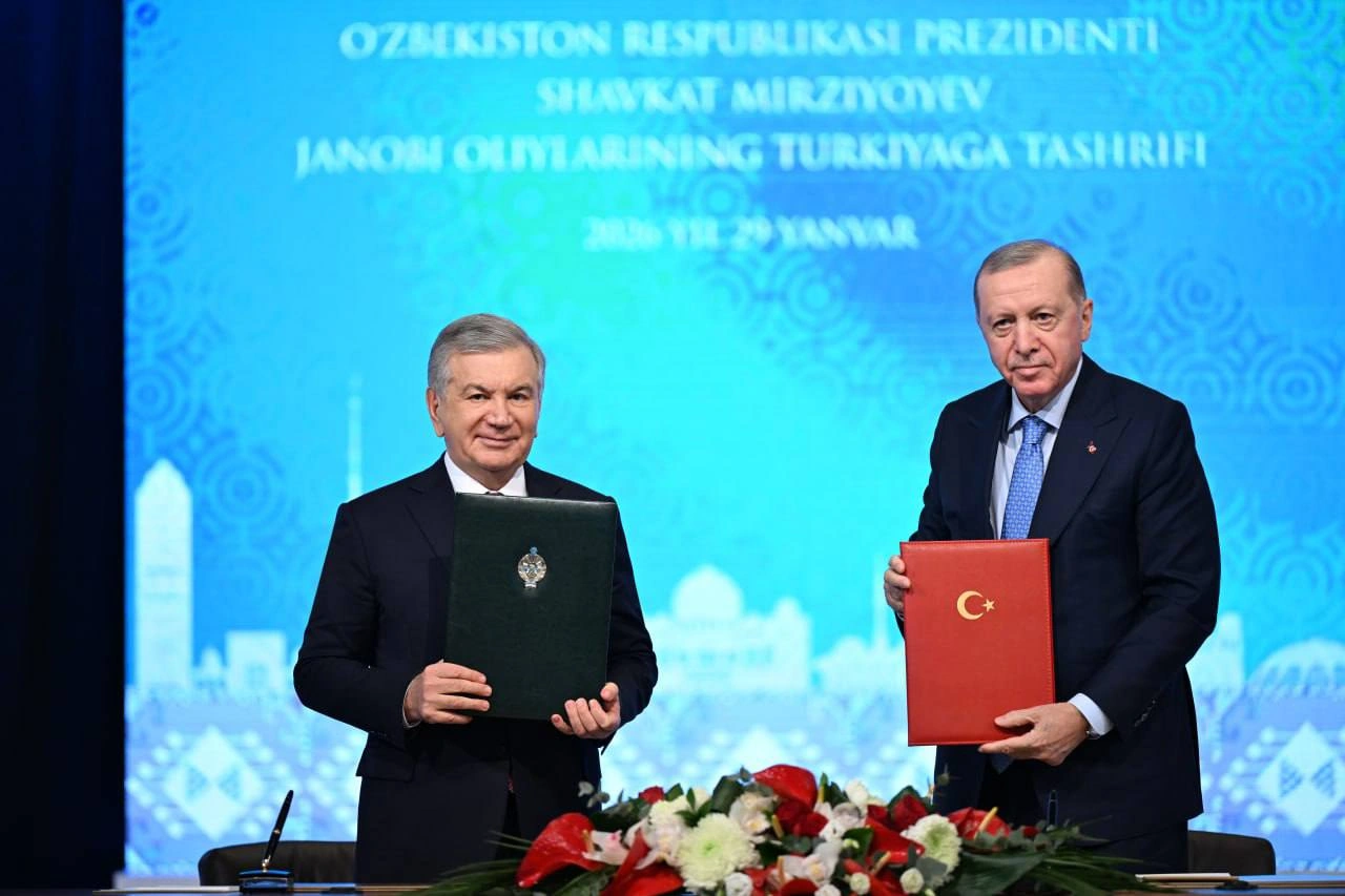 Uzbekistan and Türkiye sign number of bilateral documents