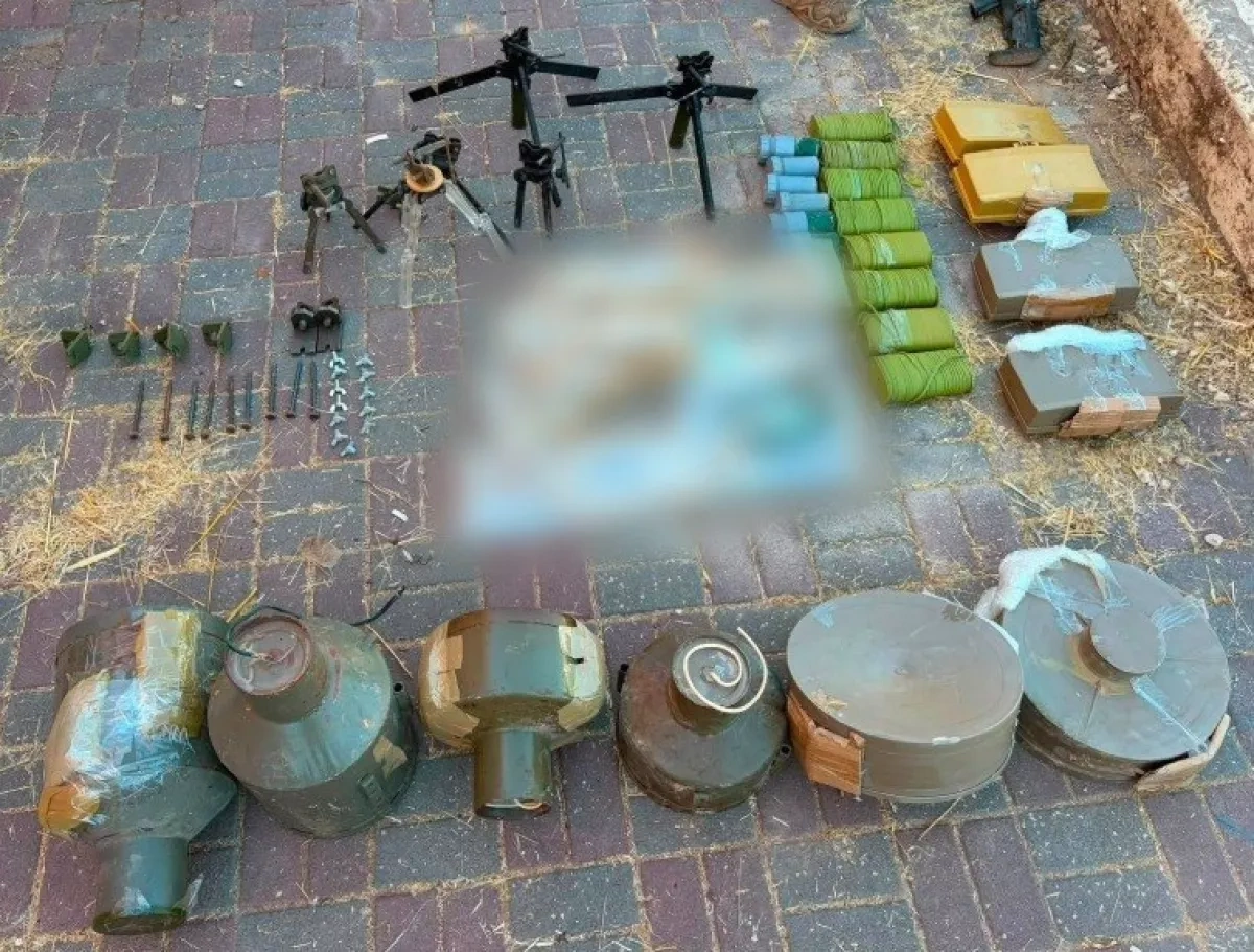IDF says it uncovers Hezbollah weapons caches in southern Lebanon PHOTO