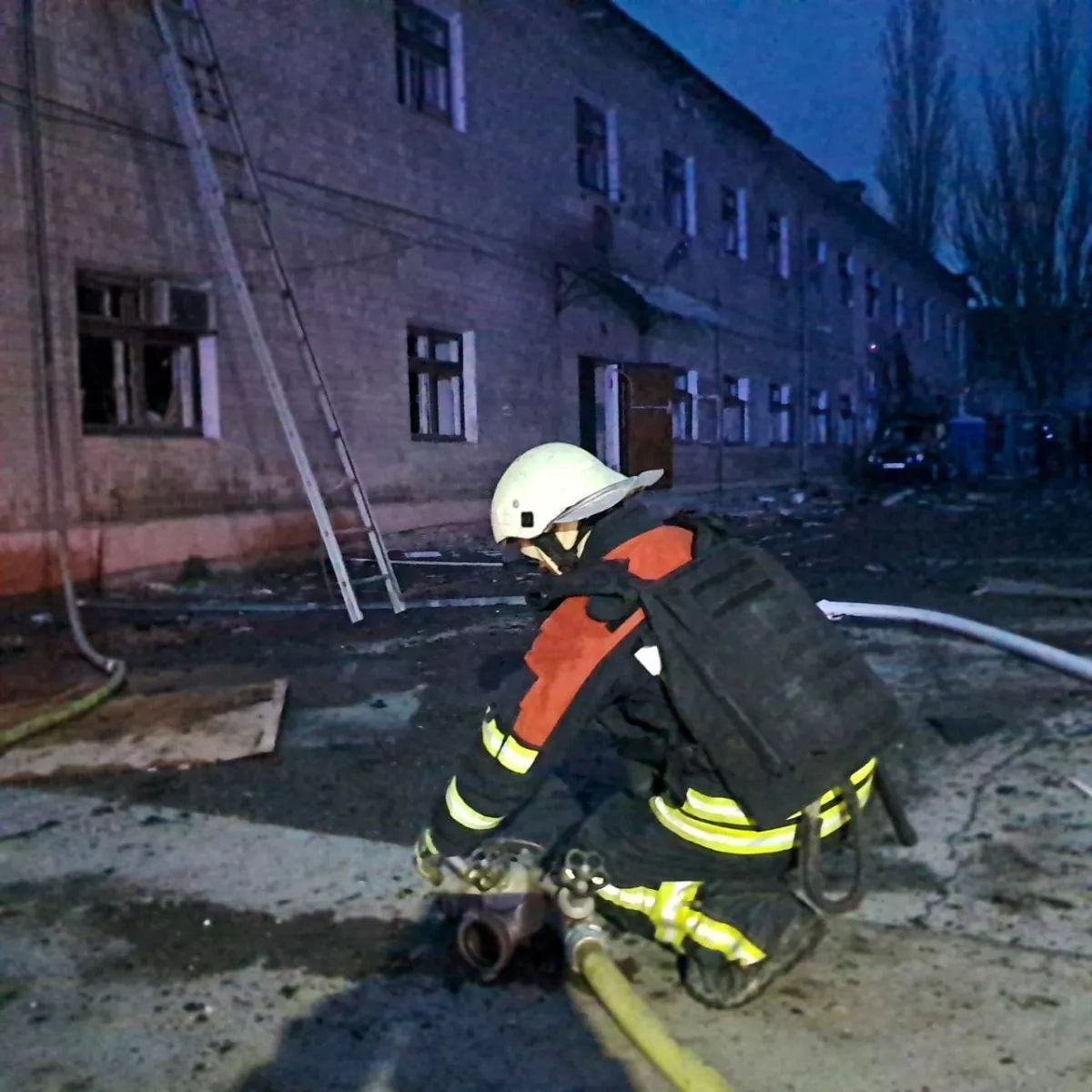 Ukraine: Odesa region hit by new Russian drone attack PHOTO