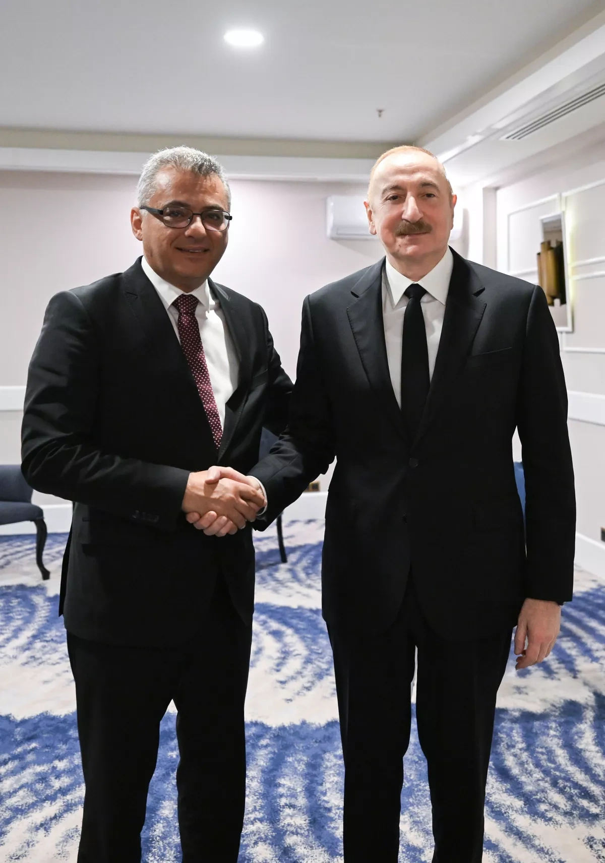Azerbaijan’s president meets Turkish Cypriot leader in Antalya PHOTO