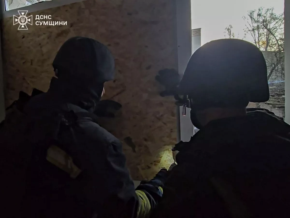 Four injured after strike hits Ukraine's Sumy region PHOTO
