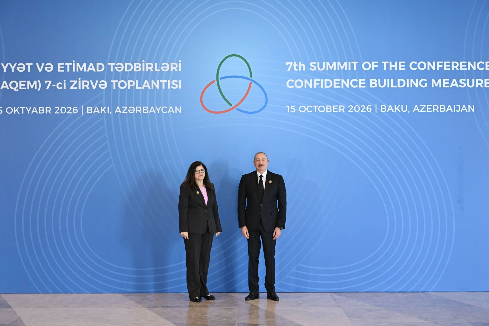 President Ilham Aliyev welcomes participants at 7th CICA Summit (PHOTO)