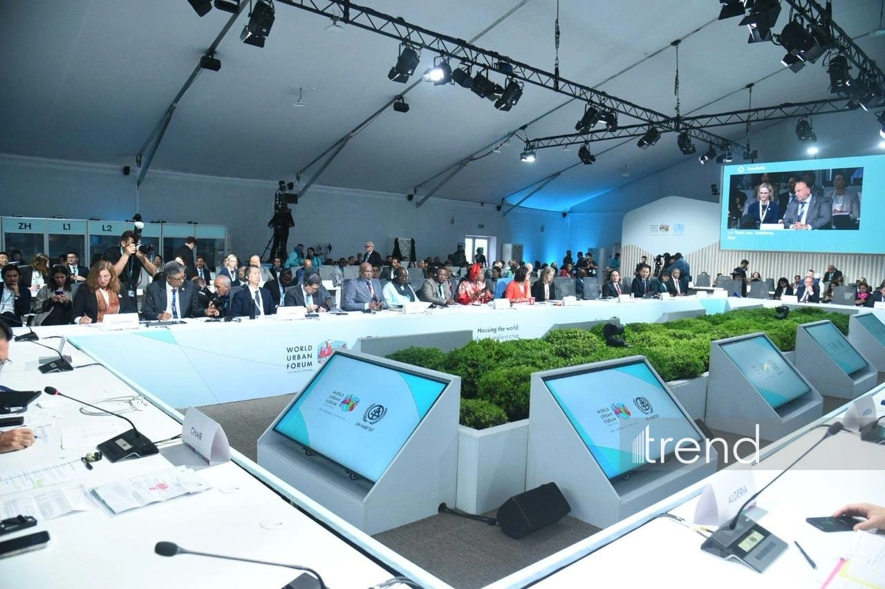 First day of WUF13 wraps up in Baku (PHOTO)