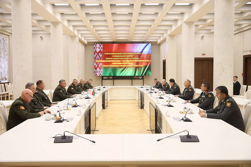 Chief of General Staff of Azerbaijan Army arrives on official visit to Belarus (PHOTO)