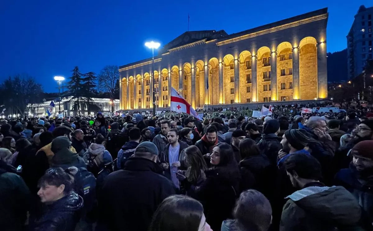 Georgia authorizes protests outside parliament until July 8 under conditions