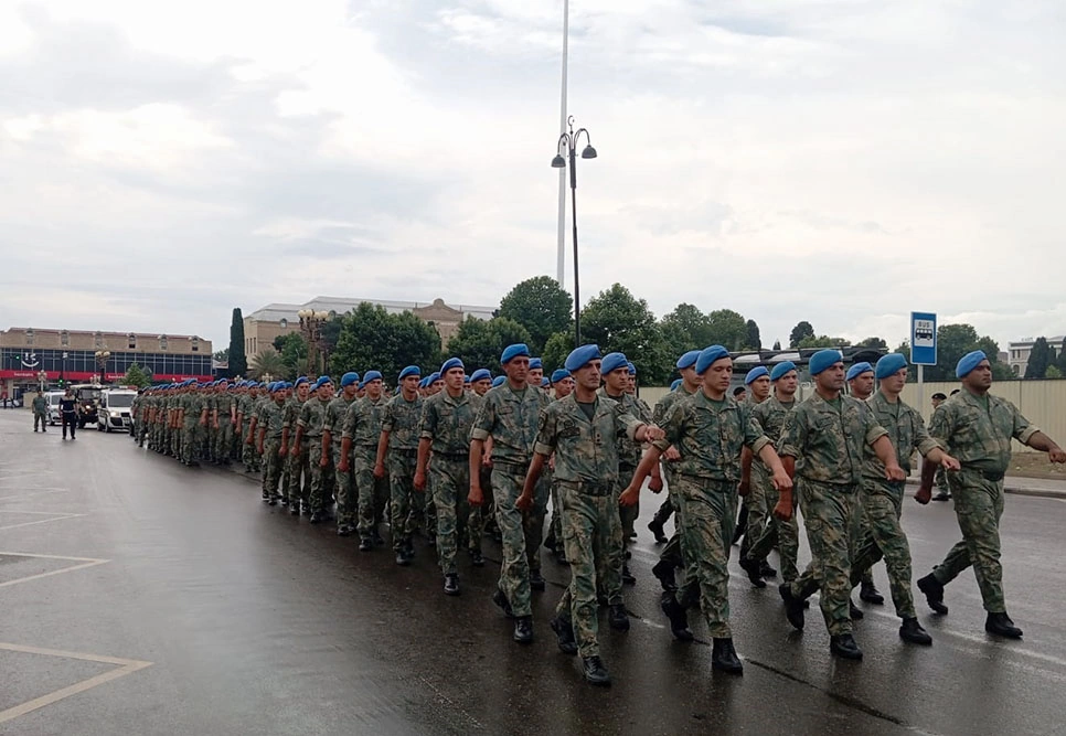 Azerbaijan marks Armed Forces Day with military marches across nation (PHOTO)