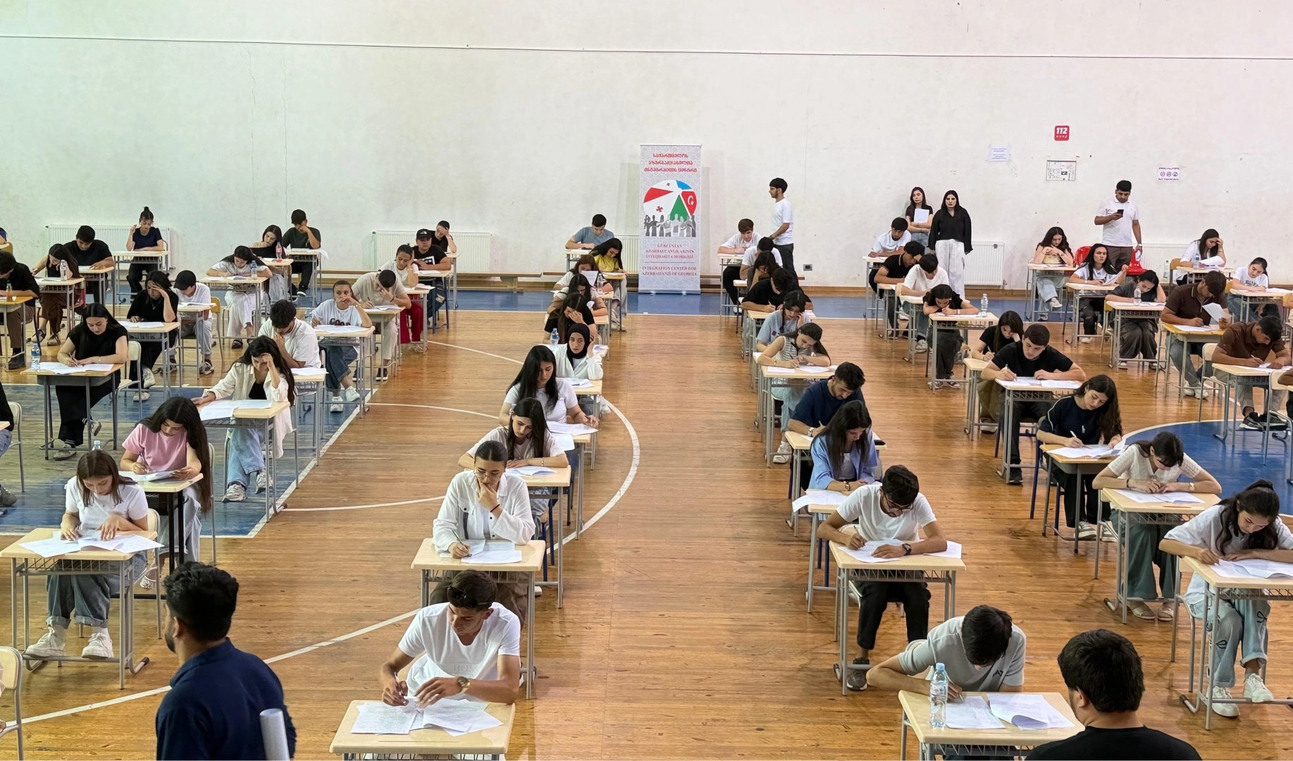 Azerbaijani house in Georgia hosts mock university entrance exam (PHOTO)