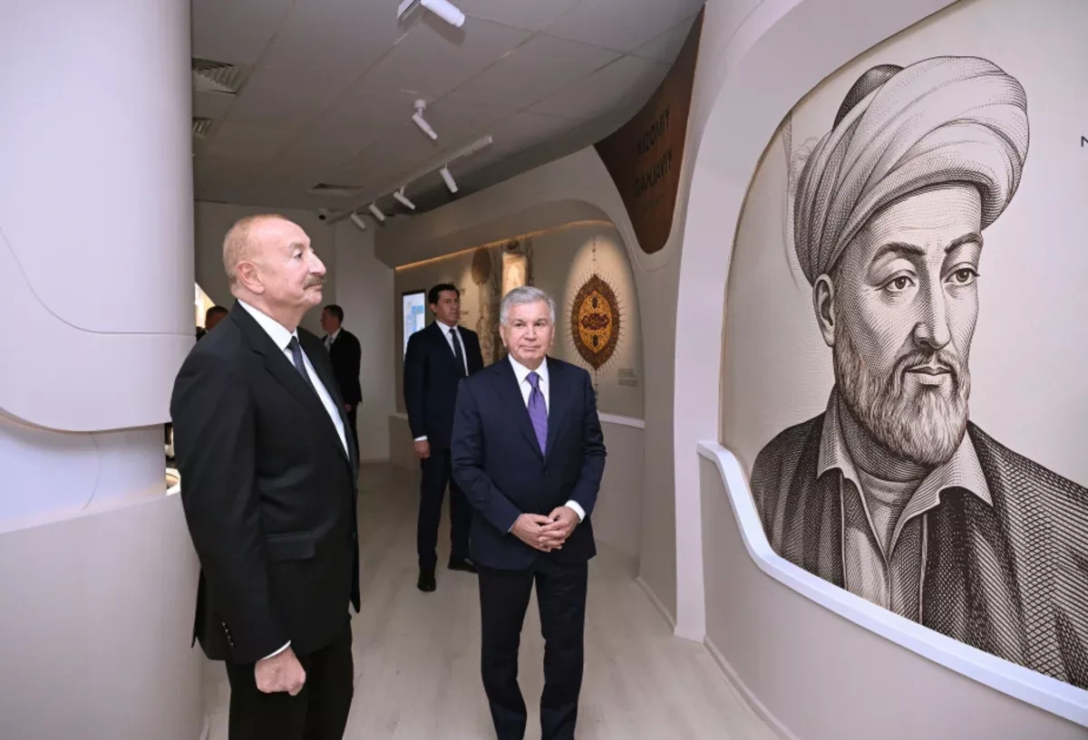 Azerbaijani, Uzbek leaders open Nizami Ganjavi National Pedagogical University in Tashkent PHOTO
