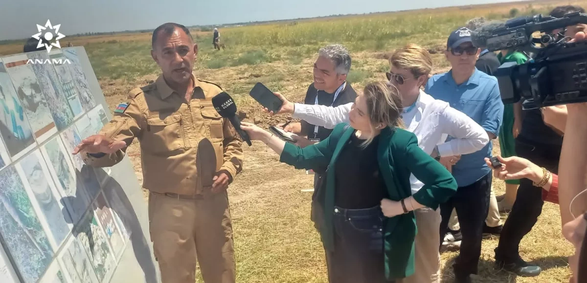 Turkish journalists witness Azerbaijan’s Aghdam demining efforts first-hand