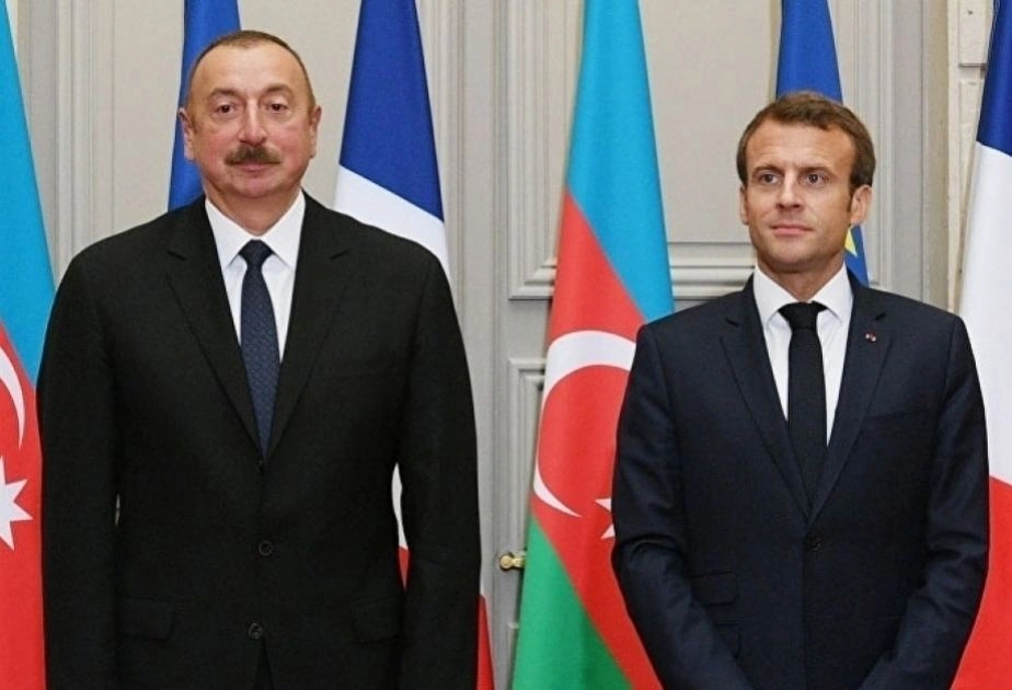President Ilham Aliyev and President of France hold phone conversation