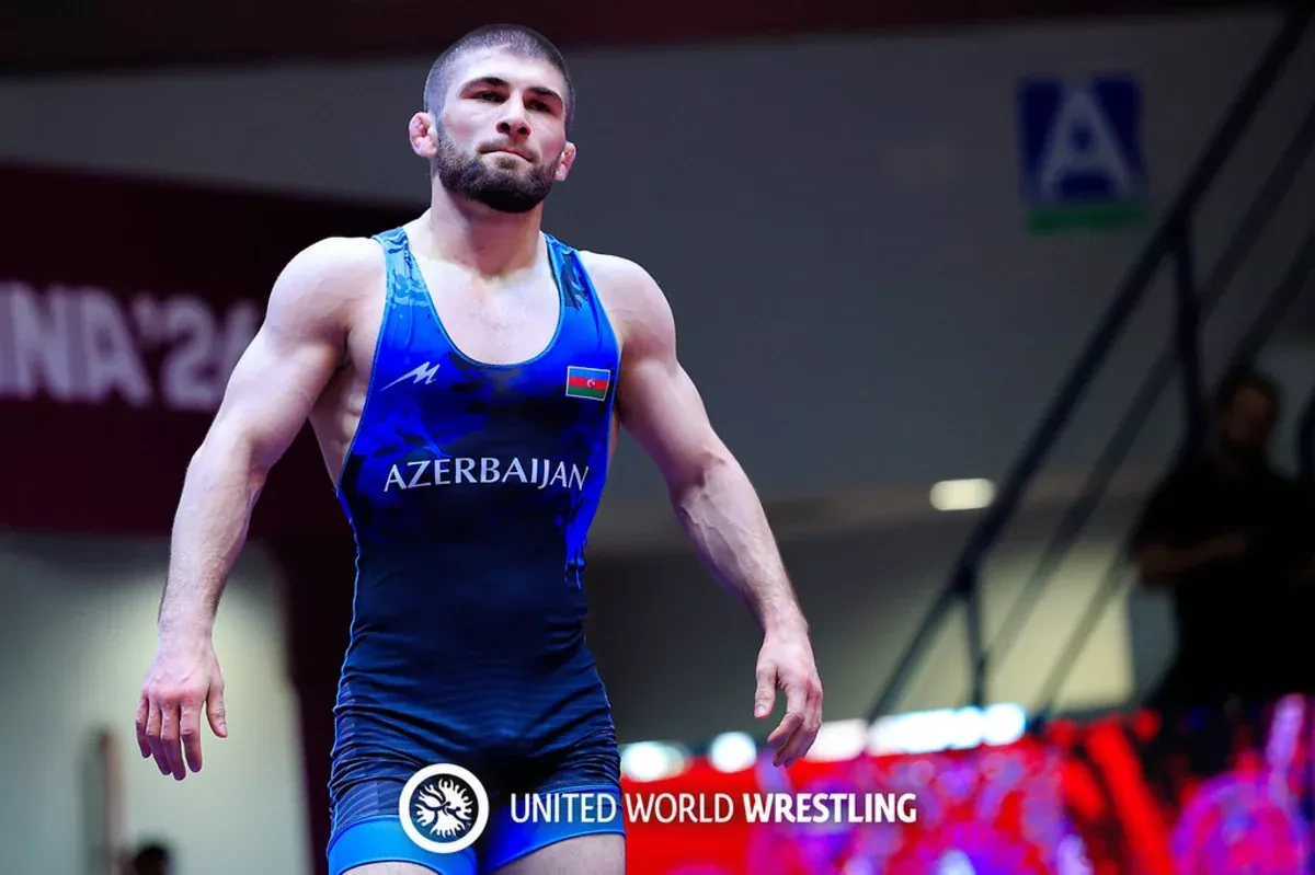 Azerbaijani freestyle wrestler wins European gold