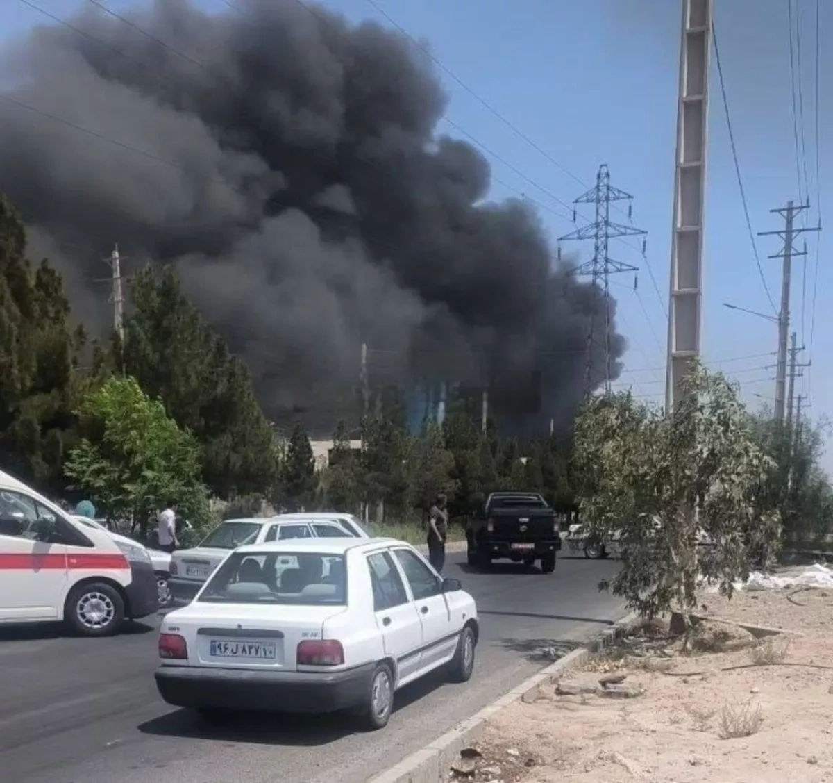 Blast hits industrial park south of Tehran amid new details on war damage VIDEO