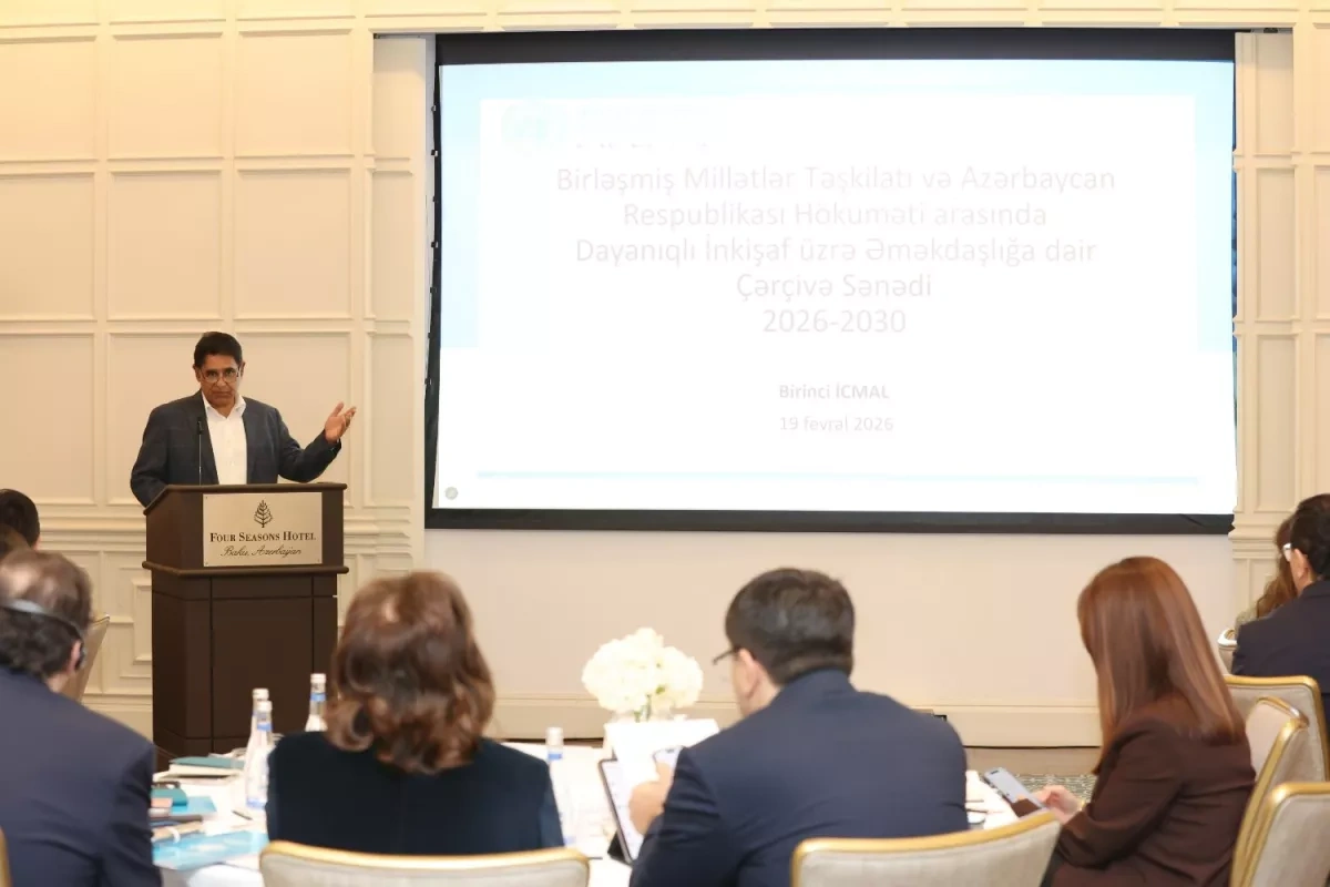 Baku hosts key talks on future UN–Azerbaijan development partnership photo