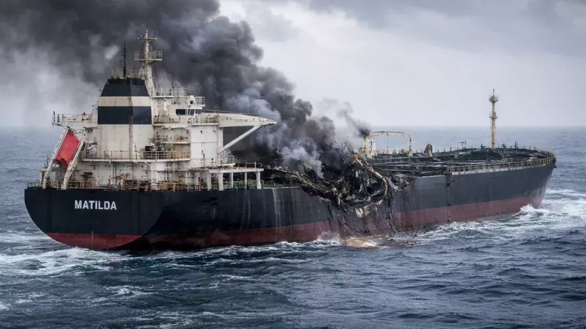 Reuters: Matilda hit twice as drones strike Black Sea tankers