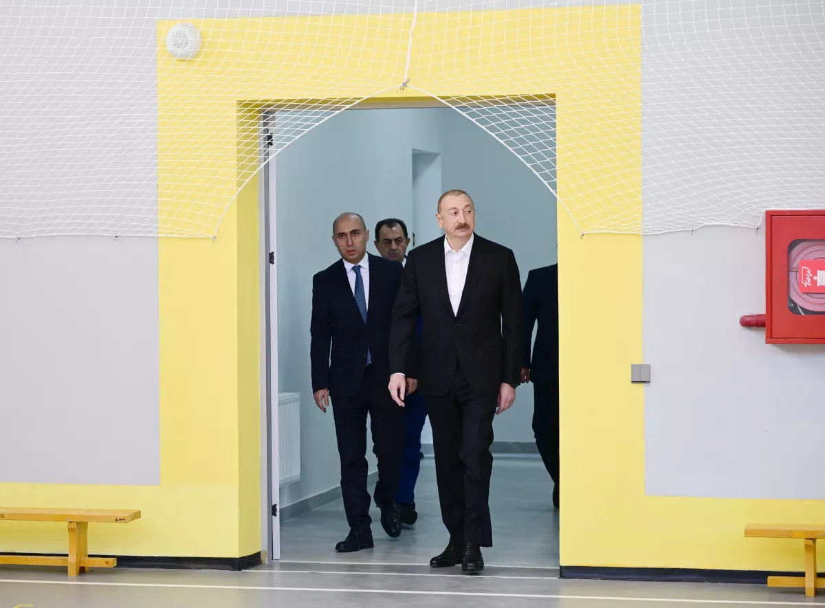 President Aliyev attends opening of Lankaran State Vocational Education Centre PHOTO