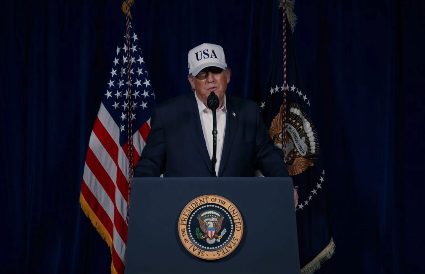 U.S. President Trump urges Iranian people to seize power in bold call