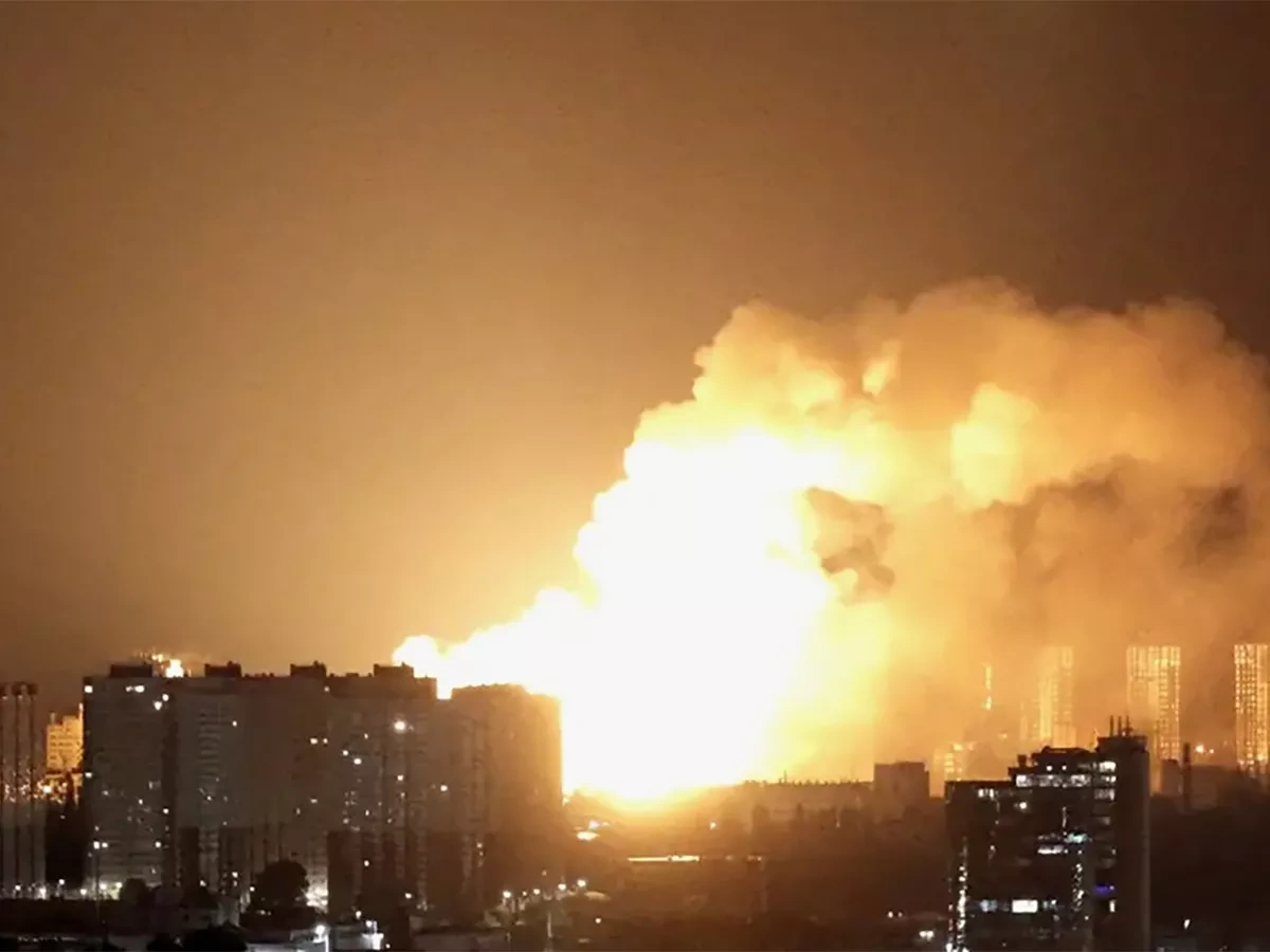 Overnight Russian attack on Kyiv leaves 18 injured VIDEO / UPDATED