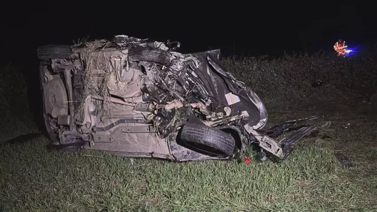 Five dead, one injured in serious accident in Çanakkale, Türkiye PHOTO