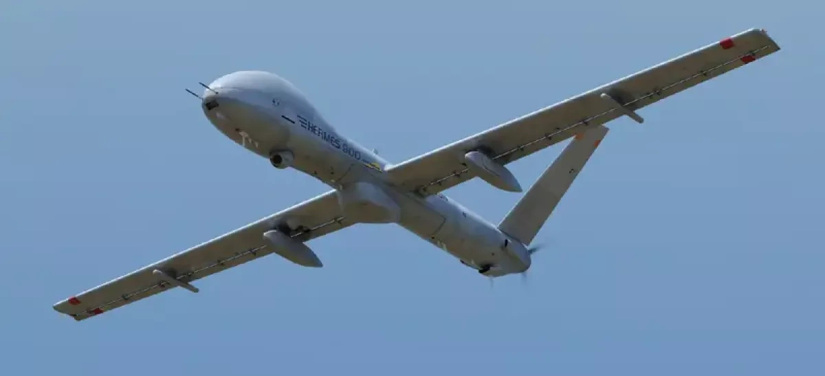 Iran says it shot down Israeli-made Hermes 900 drone over Khuzestan Photo