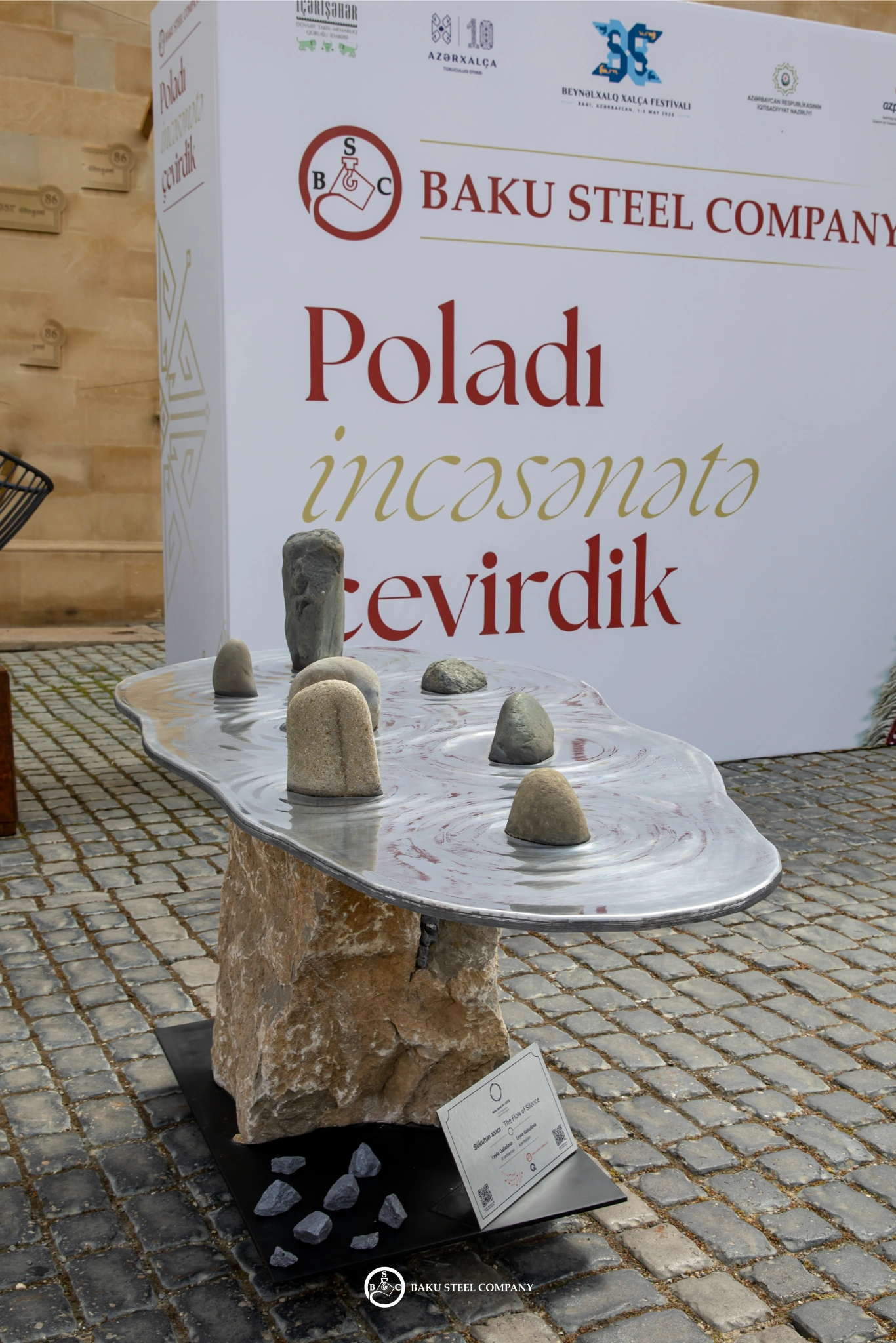 Baku Steel Company Presented the Art of Steel at the Carpet Festival (PHOTO)