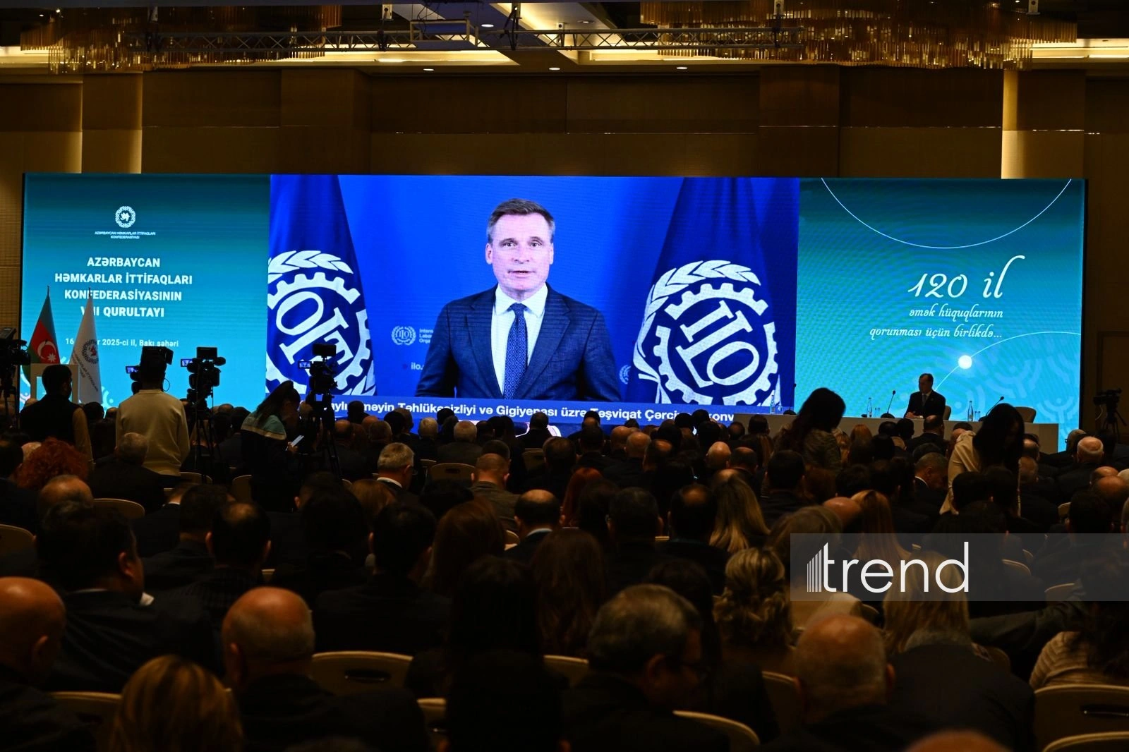 8th Congress of Azerbaijan Trade Unions propel worker rights and social discourse - ACTRAV