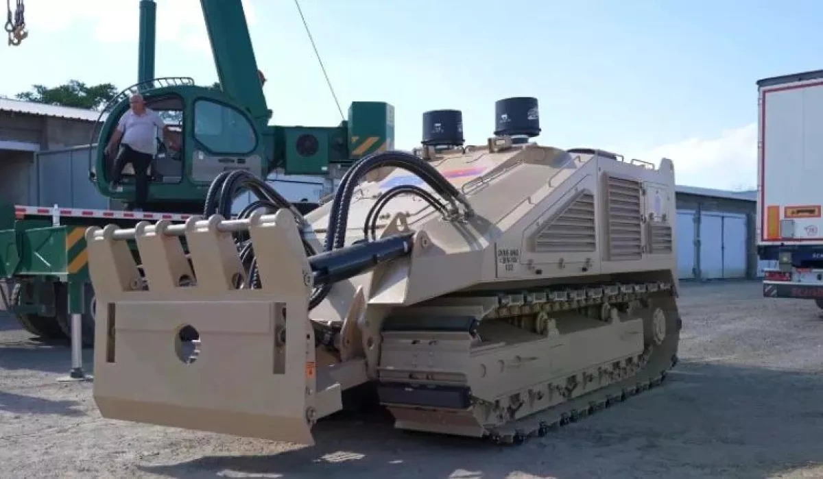 EU donates demining vehicle to Armenia