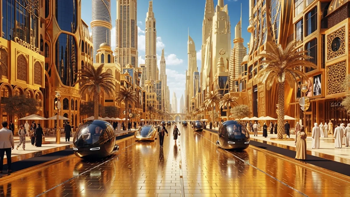 Dubai to unveil street paved in gold in luxury jewellery district