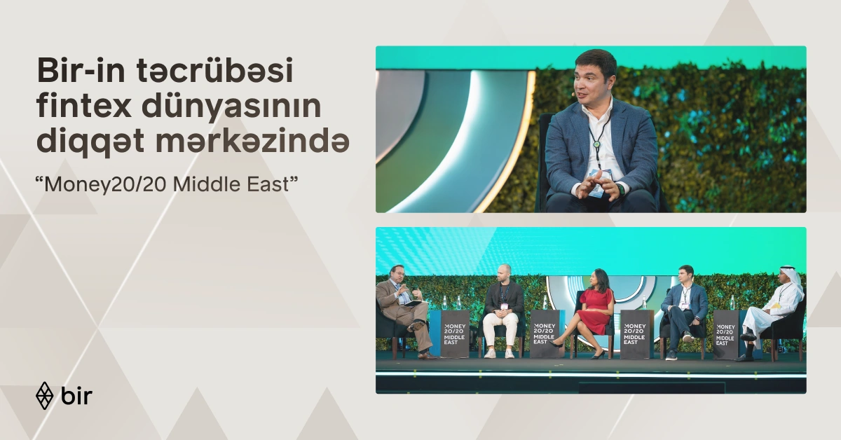 Bir showcases Azerbaijan’s cash-to-digital transformation at Money20/20 Middle East in Riyadh