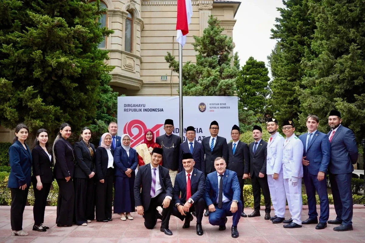Indonesian Embassy in Baku marks 81st anniversary of independence PHOTO