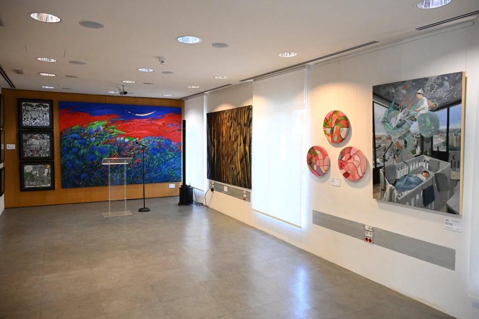 Heydar Aliyev Foundation VP Leyla Aliyeva, Arzu Aliyeva attend MAMA “Mother Nature” international art exhibition in Madrid (PHOTO)
