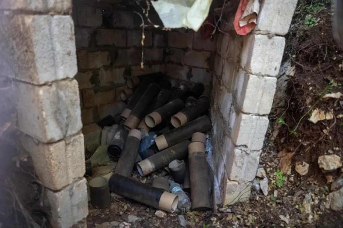 Israel destroys Hezbollah's infrastructure on Mount Dov in Lebanon PHOTO