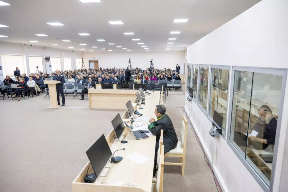 Prosecutors seek life sentence for Ruben Vardanyan in Azerbaijan war crimes trial PHOTO