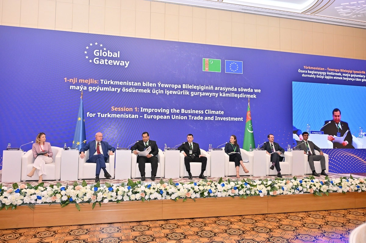 Turkmenistan hosts EU business forum on investment, trade and green transition