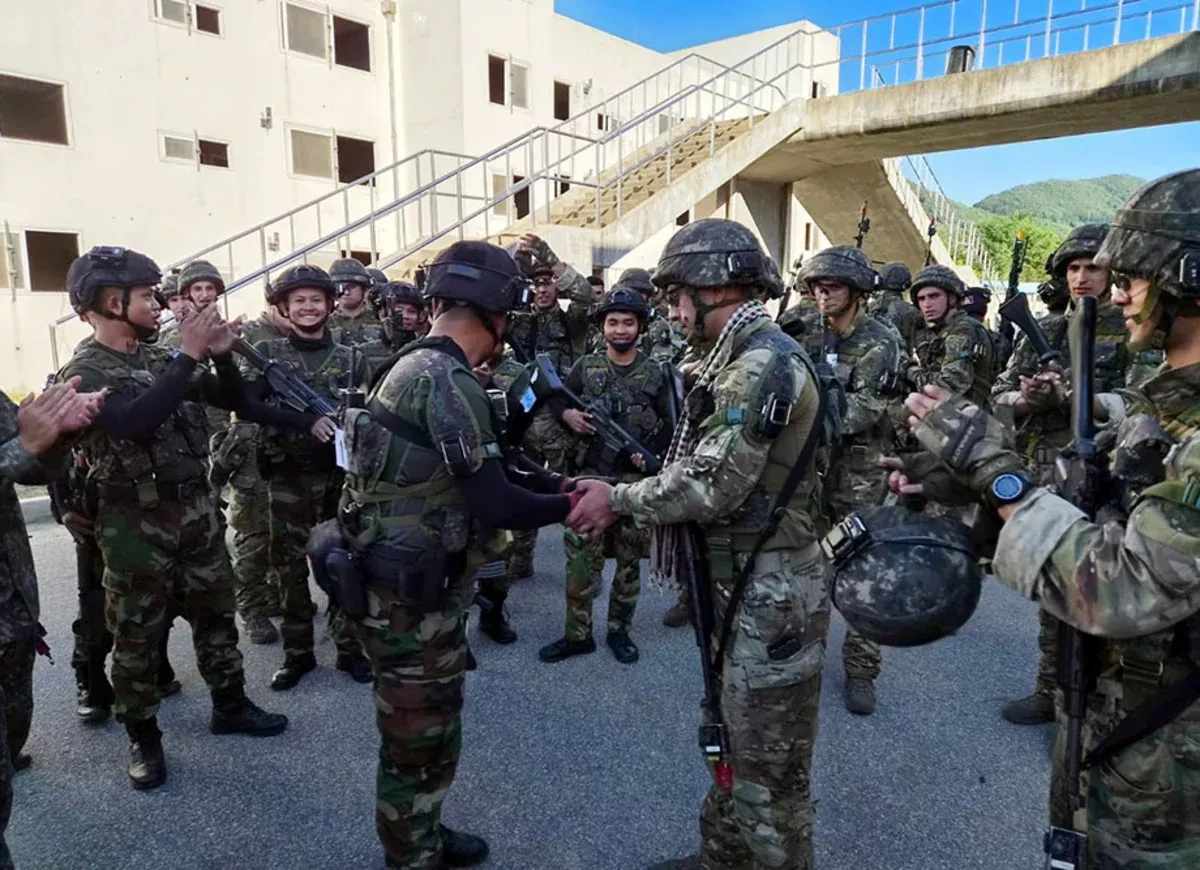 Azerbaijani troops join global military skills contest in South Korea PHOTO