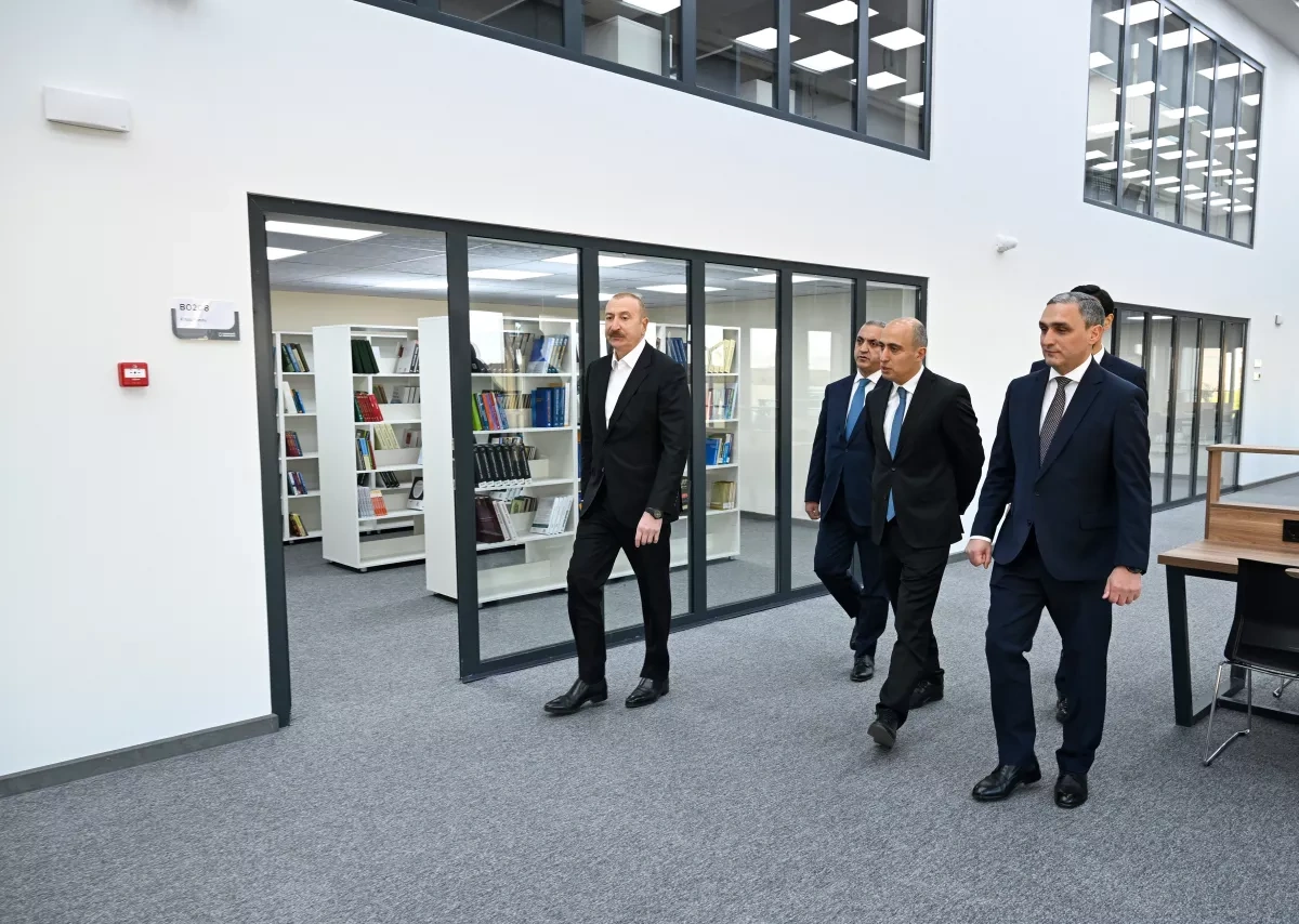 Azerbaijani president inaugurates multiple educational, infrastructure facilities in Khankendi PHOTO / Updated
