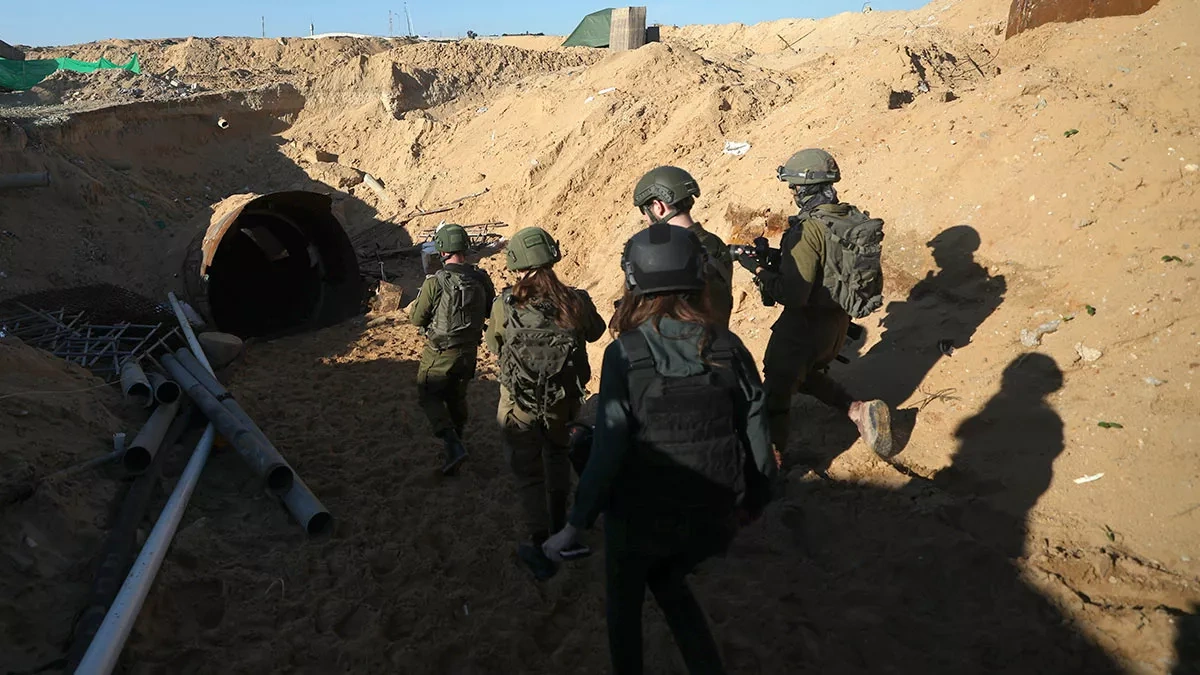 Israeli troops destroy 4-kilometre militant tunnel in southern Gaza
