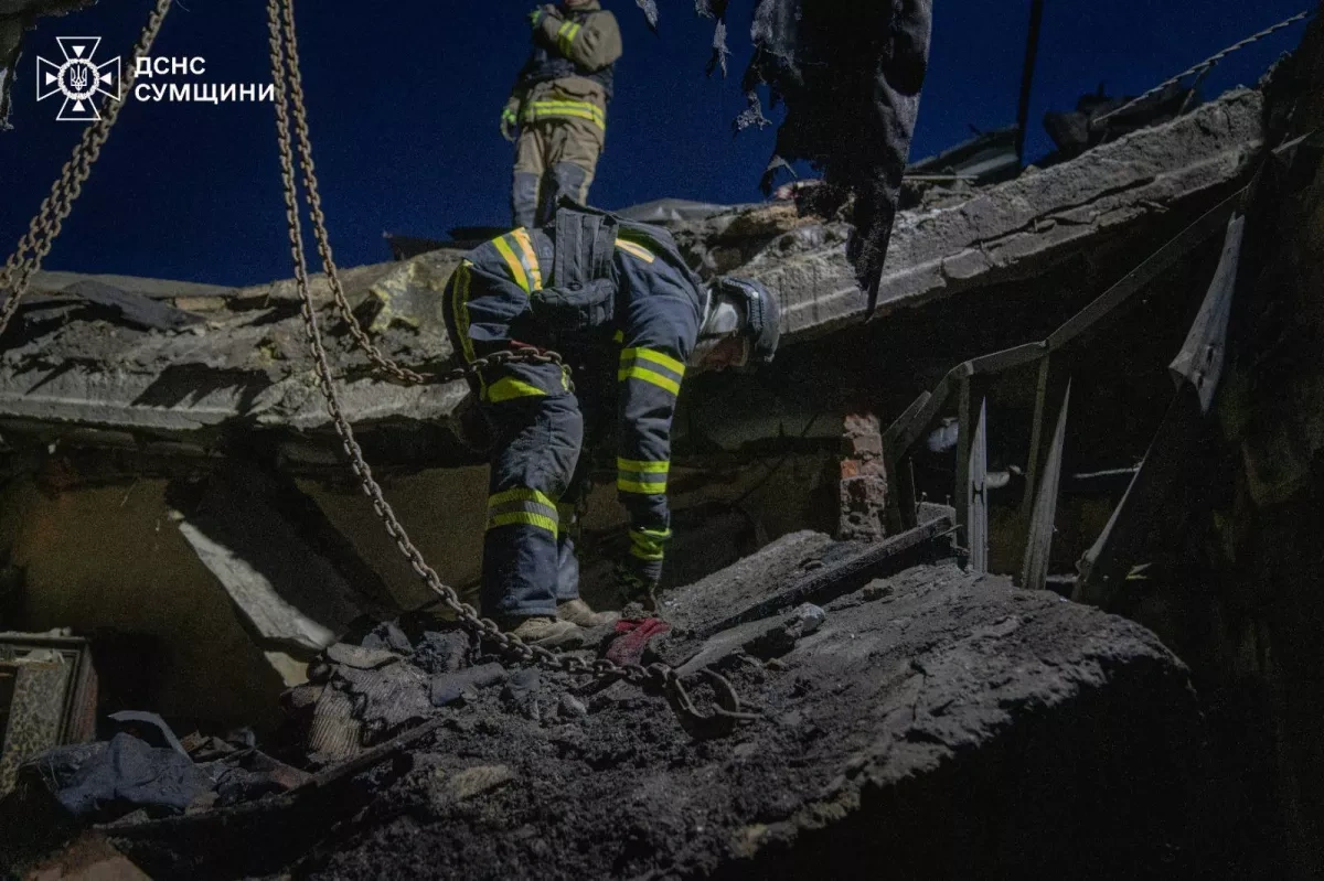Russian drone blitz hits north-east Ukraine, dozens injured in Sumy region PHOTO